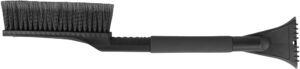 247724-EC Strugalica za led s metlicom Lumi crna