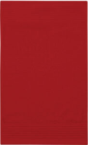247746-EC Ručnik THE ONE Guest 30x50 pamučni s bordurom crveni 500 g