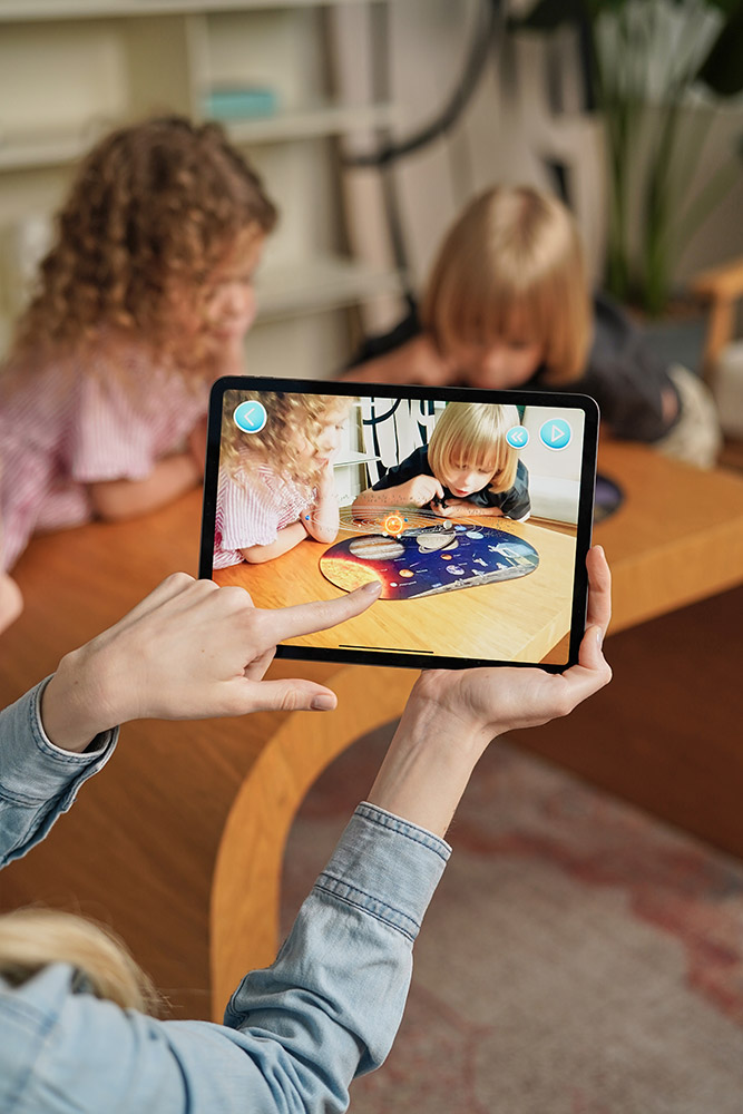 243473-EC Igra drvene puzzle ALAYSKY Solar System interaktivne u drvenoj kutiji IQ App P16