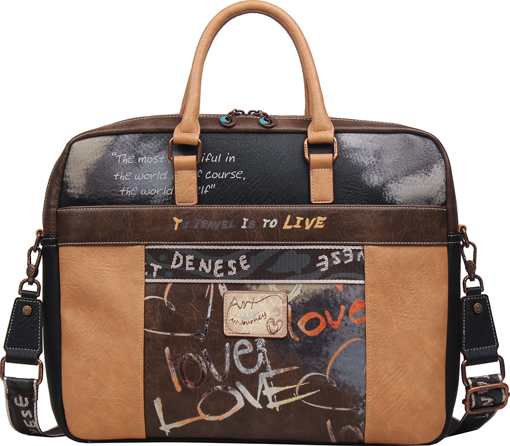 246719-EC Torba fashion poslovna Janet Art Gallery FW25 41x6,5x32 cm J-155 P16