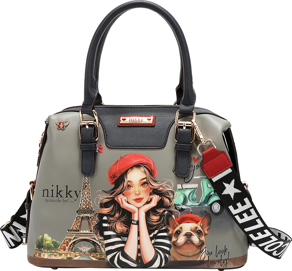 246780-EC Torba fashion NIKKY Eiffel Dreams FW25 26,5x20x9,5 cm NK13001 P12