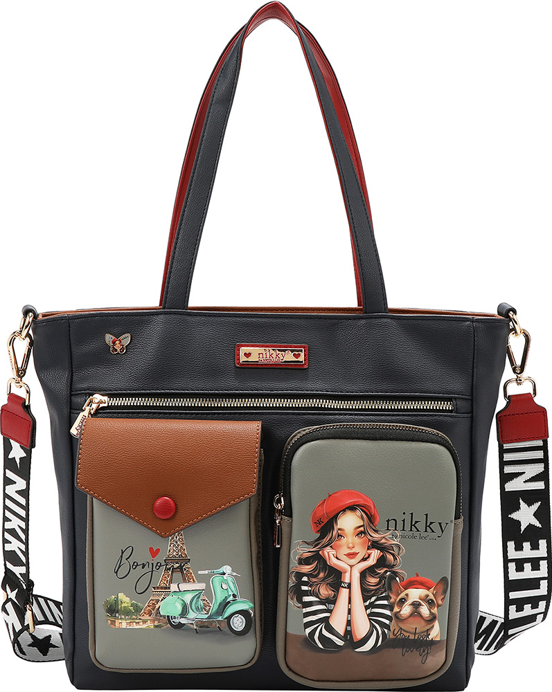 246781-EC Torba fashion NIKKY Eiffel Dreams FW25 30x29x7 cm NK13003 P12