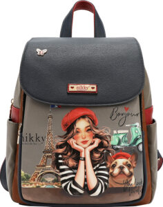 246782-EC Ruksak fashion NIKKY Eiffel Dreams FW25 26x29x11,5cm ML13004 P12