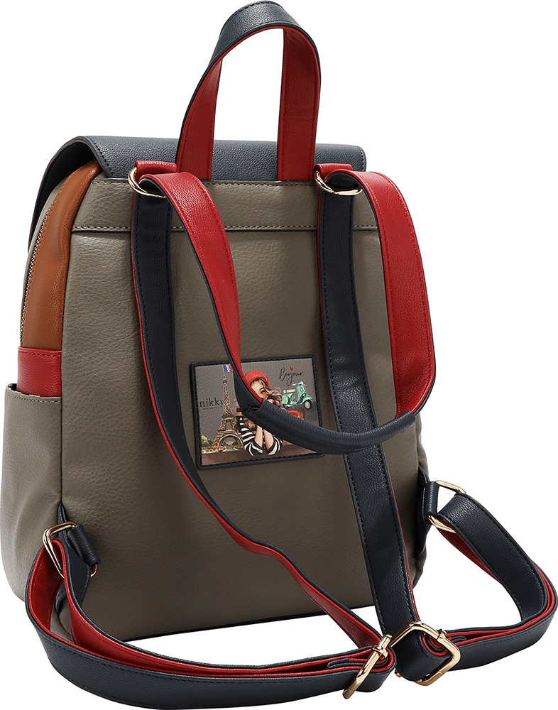 246782-EC Ruksak fashion NIKKY Eiffel Dreams FW25 26x29x11,5cm ML13004 P12
