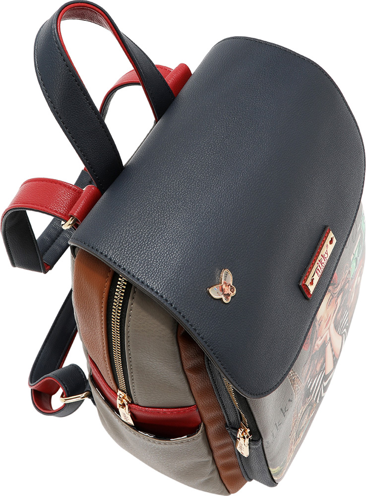 246782-EC Ruksak fashion NIKKY Eiffel Dreams FW25 26x29x11,5cm ML13004 P12