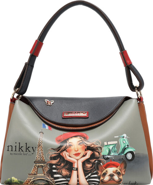Torba fashion NIKKY Eiffel Dreams FW25 30x17x12 cm NK13005 P12 Netto