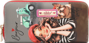 246797-EC Novčanik fashion NIKKY Eiffel Dreams FW25 19x9,5x4,5 cm NK20376 P48
