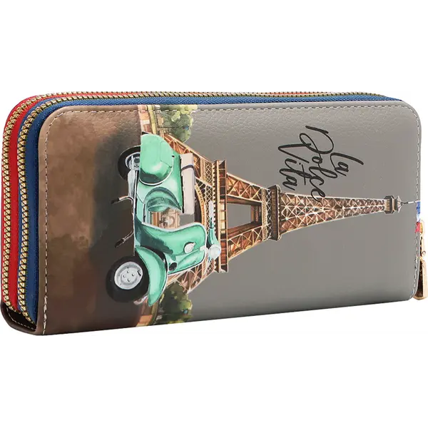 246797-EC Novčanik fashion NIKKY Eiffel Dreams FW25 19x9,5x4,5 cm NK20376 P48