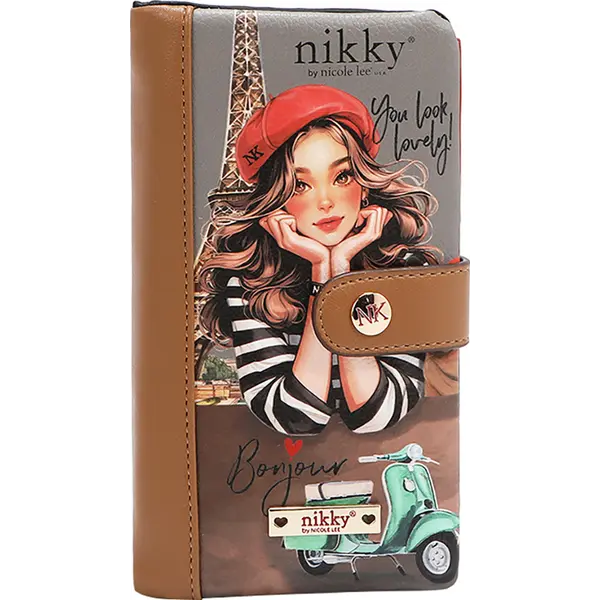 246798-EC Novčanik fashion NIKKY Eiffel Dreams FW25 10x17,5x2 cm NK22520 P48