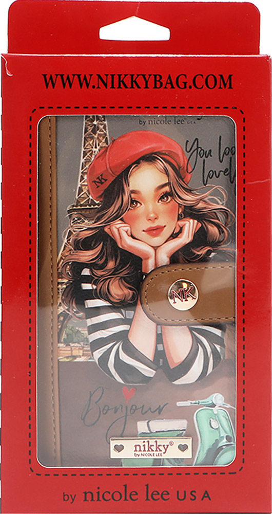 246798-EC Novčanik fashion NIKKY Eiffel Dreams FW25 10x17,5x2 cm NK22520 P48