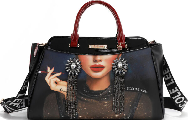 Torba fashion NICOLE LEE SLB FW25 38x16,5x15 cm SLB17209 P12 Netto