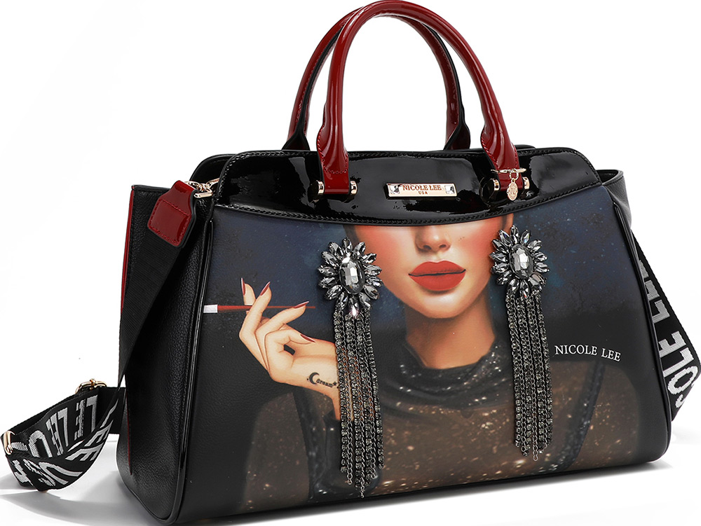 246815-EC Torba fashion NICOLE LEE SLB FW25 38x16,5x15 cm SLB17209 P12