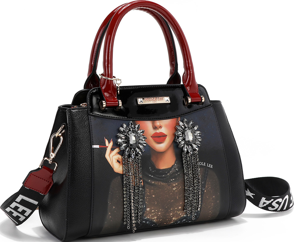 246815-EC Torba fashion NICOLE LEE SLB FW25 38x16,5x15 cm SLB17209 P12