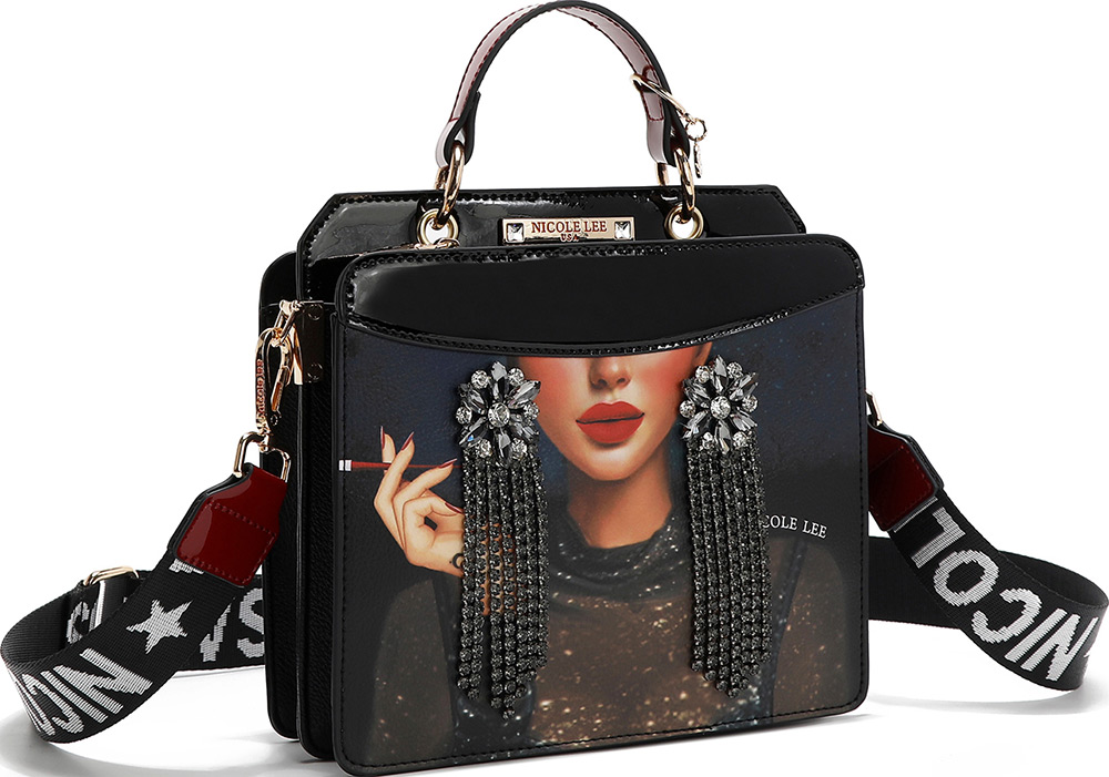 246816-EC Torba fashion NICOLE LEE SLB FW25 21x8x7,5 cm SLB17210 P12