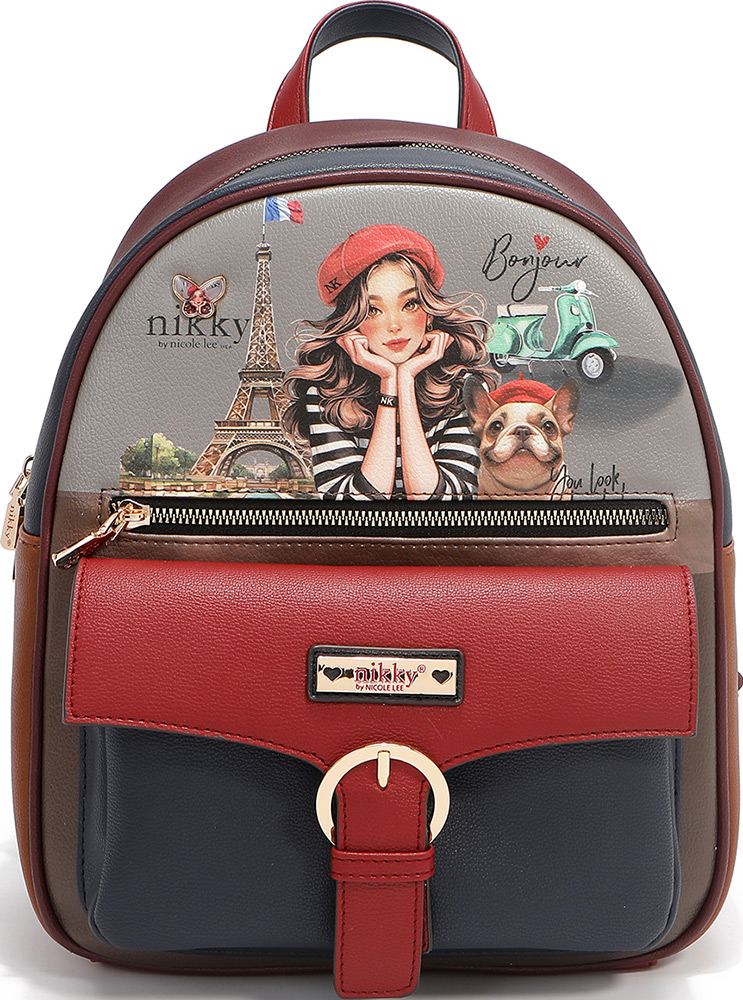 246834-EC Ruksak,torba,novčanik fashion set NIKKY Eiffel Dreams FW25 NK13014 P12