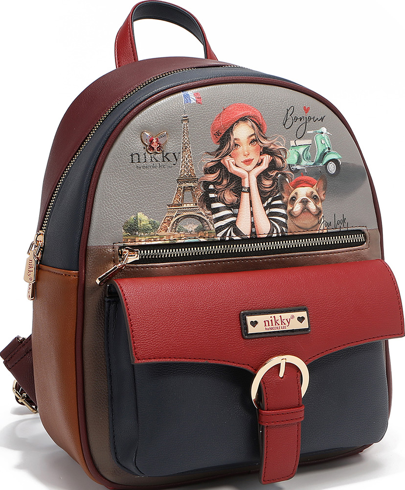 246834-EC Ruksak,torba,novčanik fashion set NIKKY Eiffel Dreams FW25 NK13014 P12