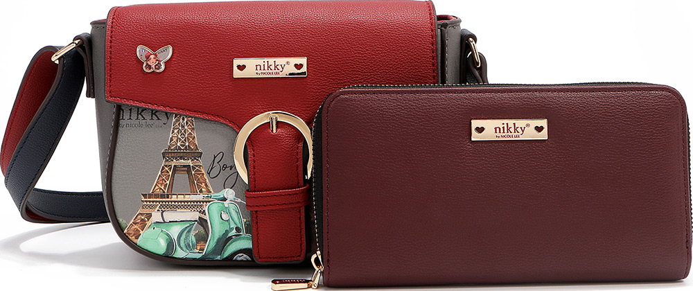 246834-EC Ruksak,torba,novčanik fashion set NIKKY Eiffel Dreams FW25 NK13014 P12