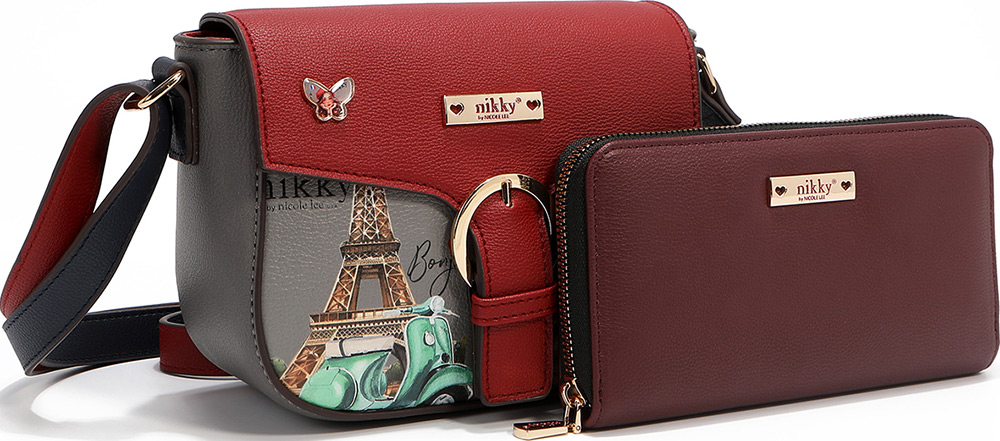 246834-EC Ruksak,torba,novčanik fashion set NIKKY Eiffel Dreams FW25 NK13014 P12