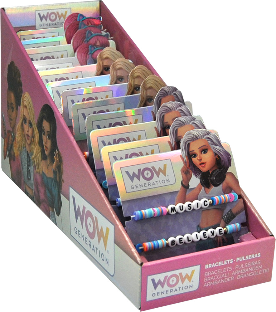 246940-EC Narukvice s porukom WOW Generation 2kom, sort P12/24