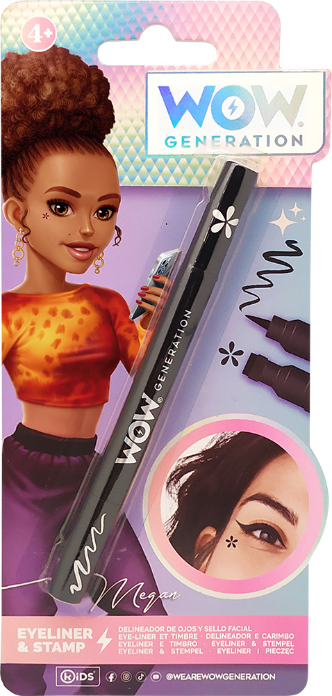 246945-EC Tuš za oči sa štambiljem WOW Generation crni i plavi, sort P10/20