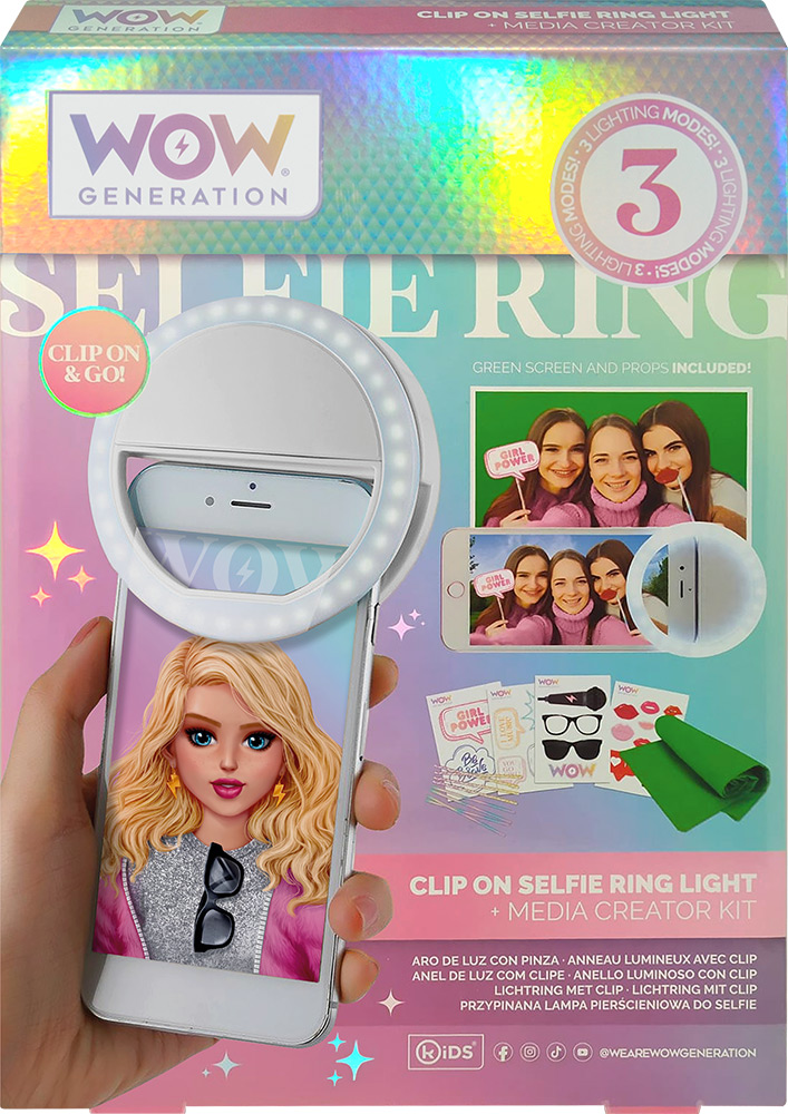 246949-EC Set za slikanje + ring light WOW Generation s rekvizitima P12
