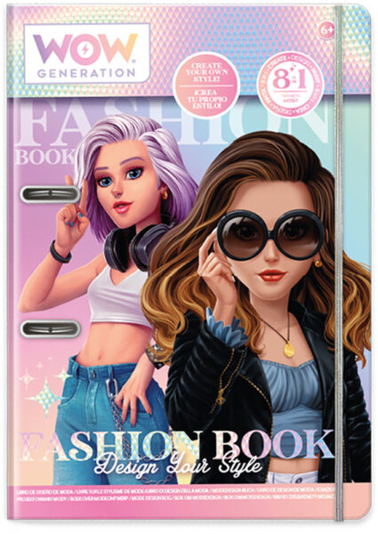 Set kreativni za dizajniranje WOW Generation Fashion Book, P6
