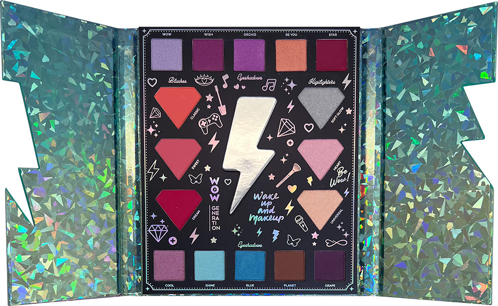 247000-EC Paleta sjenila za oči WOW Generation P6/24