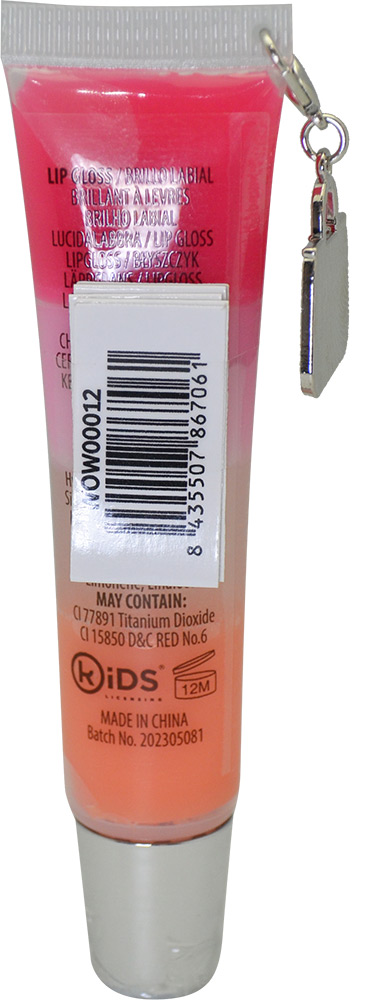 247005-EC Sjajilo za usne WOW Generation s okusom i privjeskom, sort P20/160