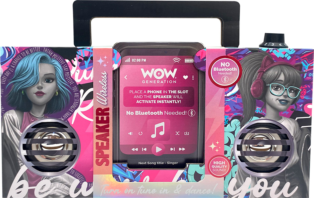 247011-EC Zvučnik prijenosni WOW Generation, P20