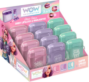 Šljokice 3u1 za usne, obraze i oči WOW Generation, sort P12/48