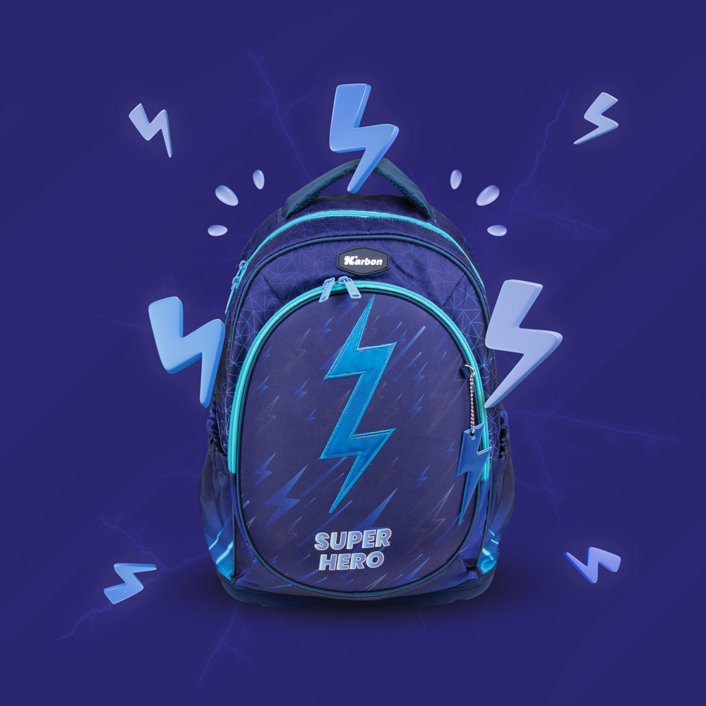 245111-EC Ruksak ergonomski Karbon SUPER HERO P6