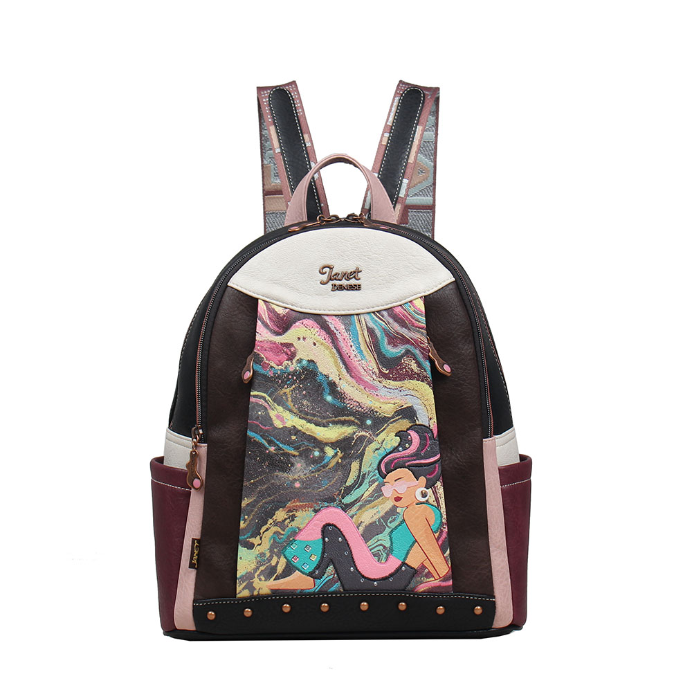 247317-EC Ruksak fashion Janet mini Golden Time FW25 31X15X35.5 cm J-146A P14