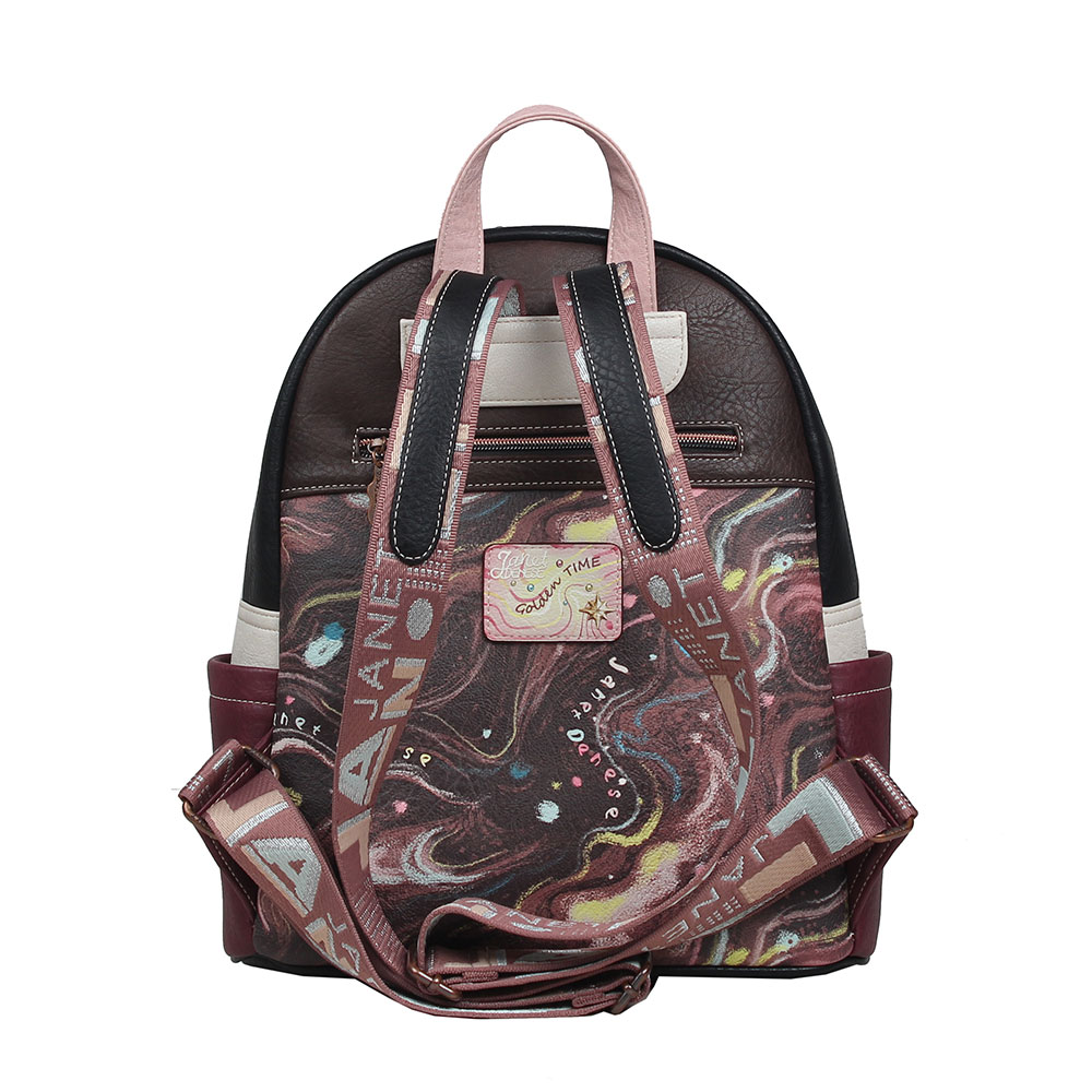 247317-EC Ruksak fashion Janet mini Golden Time FW25 31X15X35.5 cm J-146A P14