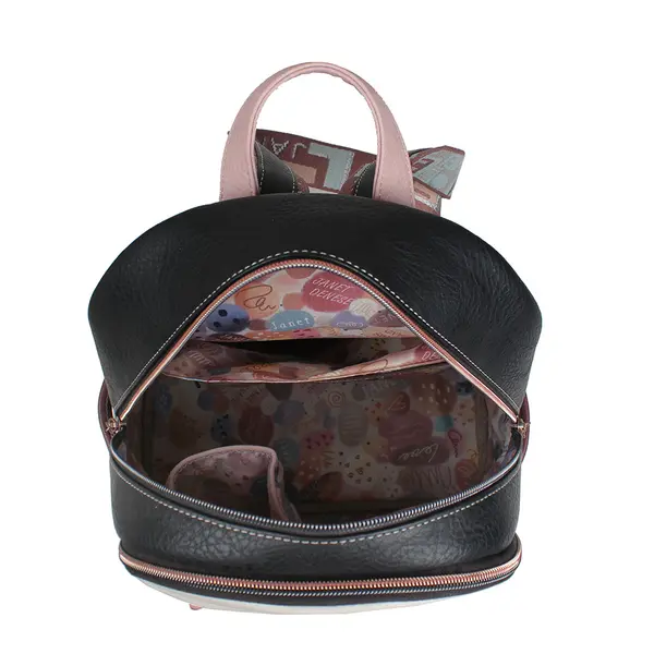 247317-EC Ruksak fashion Janet mini Golden Time FW25 31X15X35.5 cm J-146A P14