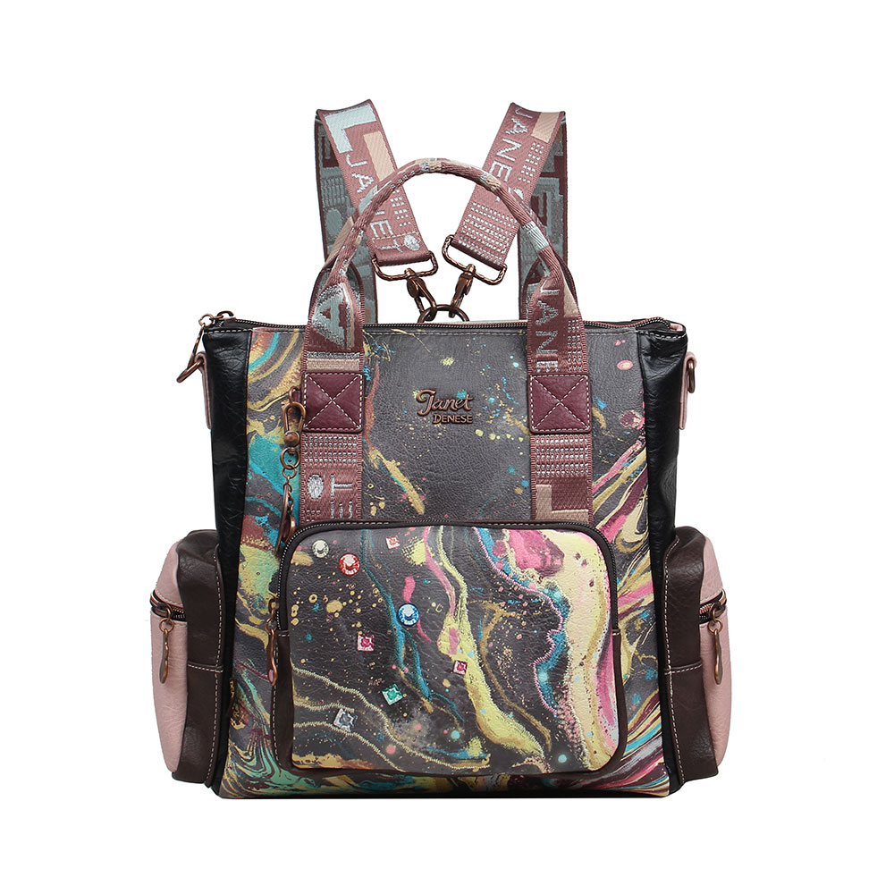 247318-EC Torba/Ruksak fashion Janet mini Golden Time FW25 34X14X29 cm J-126A P12