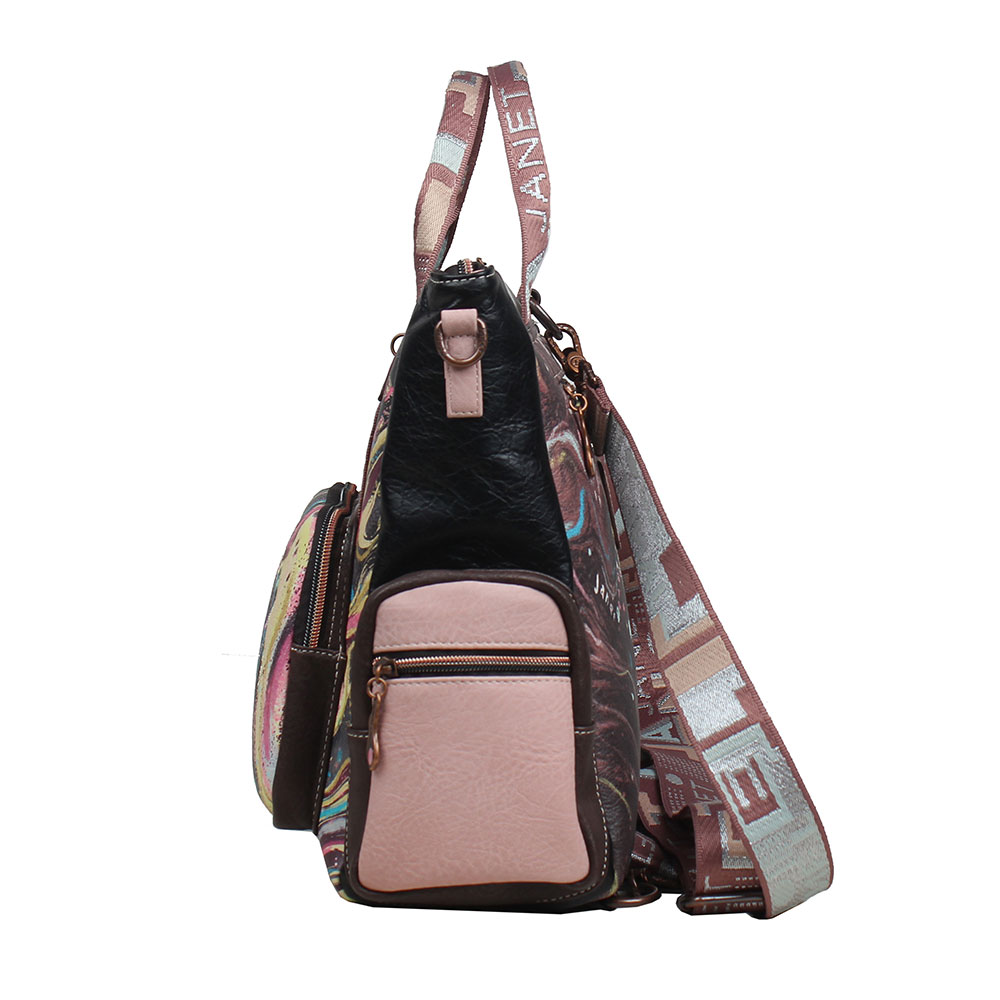 247318-EC Torba/Ruksak fashion Janet mini Golden Time FW25 34X14X29 cm J-126A P12