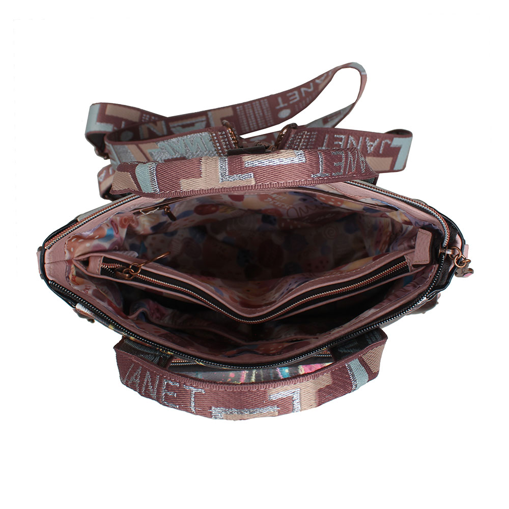 247318-EC Torba/Ruksak fashion Janet mini Golden Time FW25 34X14X29 cm J-126A P12