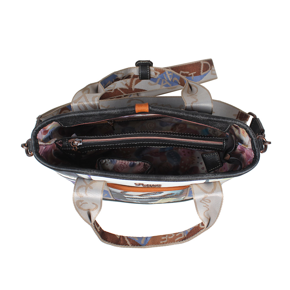 247323-EC Torba fashion Janet mini Master Piece FW25 28.5X14X23.5 cm J-159 P20