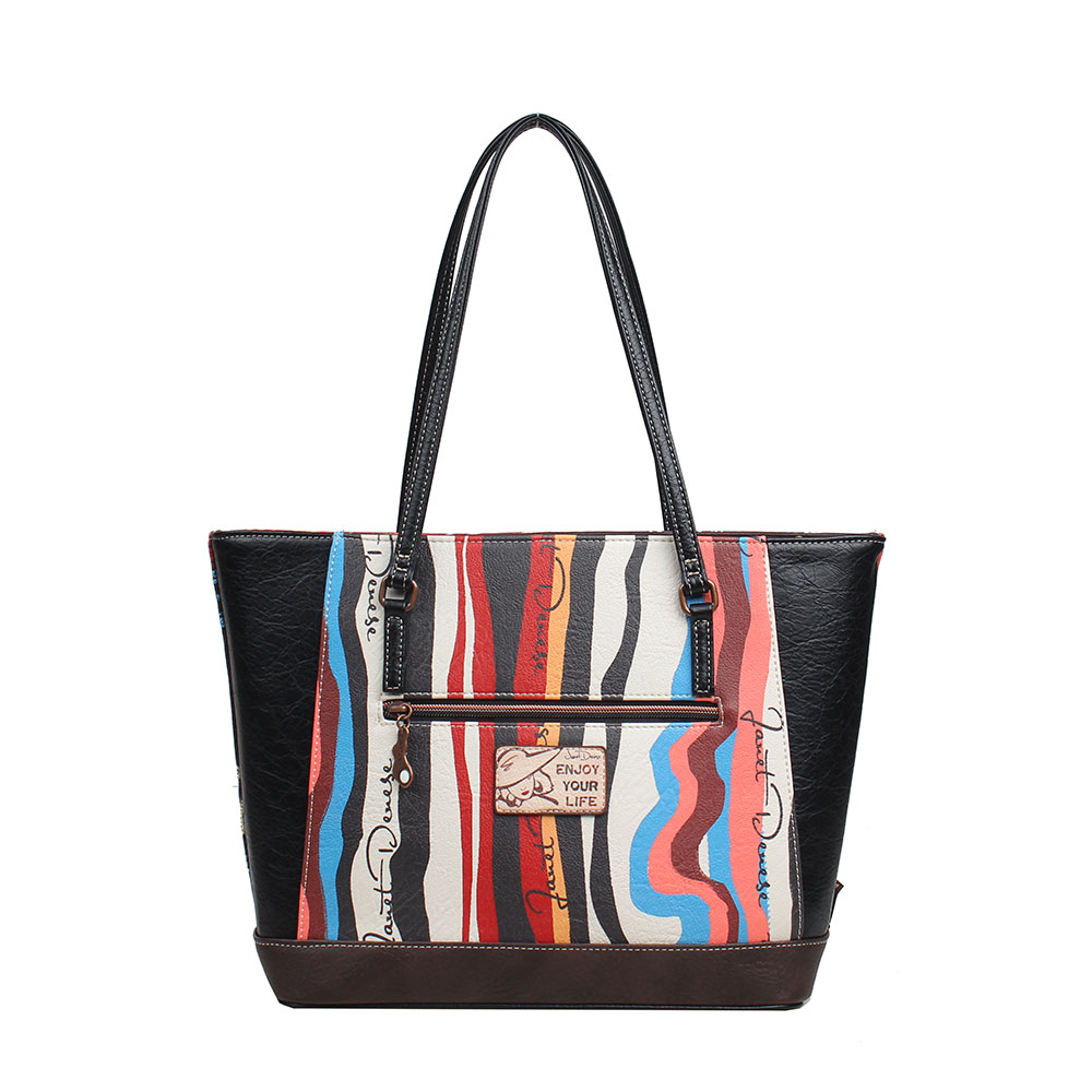 247331-EC Torba fashion Janet mini Tempus Fugit FW25 40X14X28 cm J-158