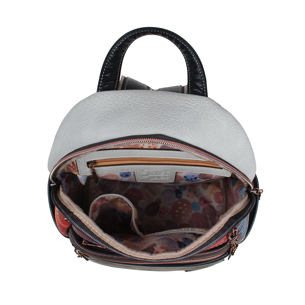 247333-EC Ruksak fashion Janet mini Tempus Fugit FW25 25X15X31 cm J-114B P16