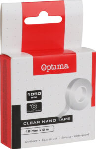 248465-EC Selotejp 18mm/2m OPTIMA Nano tape obostrani 1050mic 129070 bls P1/240