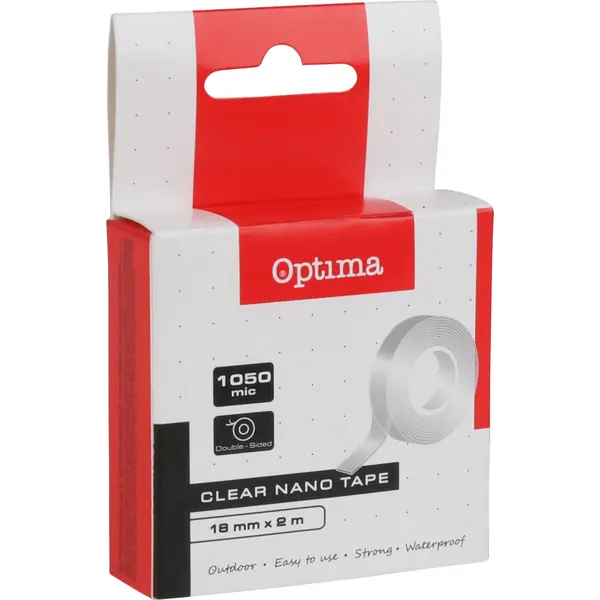 248465-EC Selotejp 18mm/2m OPTIMA Nano tape obostrani 1050mic 129070 bls P1/240