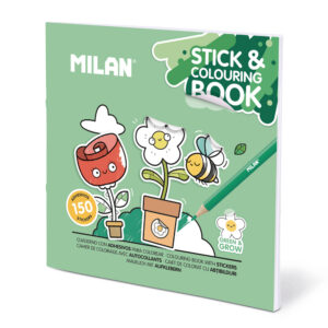 248515-EC Bojanka s naljepnicama za djecu MILAN GREEN & GROW P30