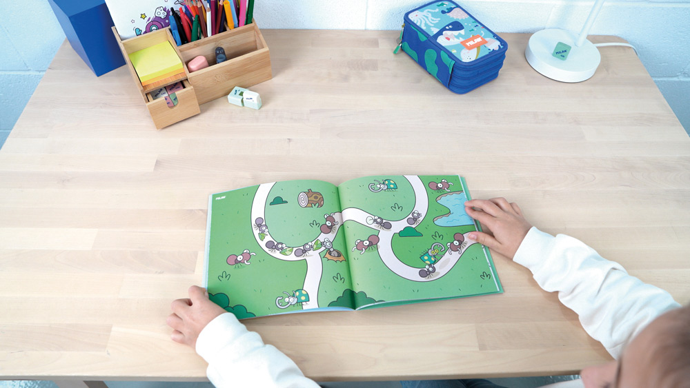 248515-EC Bojanka s naljepnicama za djecu MILAN GREEN & GROW P30