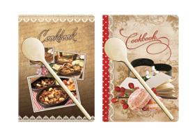 Knjiga za recepte B5 Retro s kuhačom 3750 P20