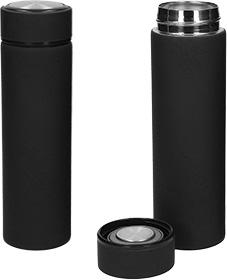 Termosica Aspen 500ml crna od nehrđajućeg čelika