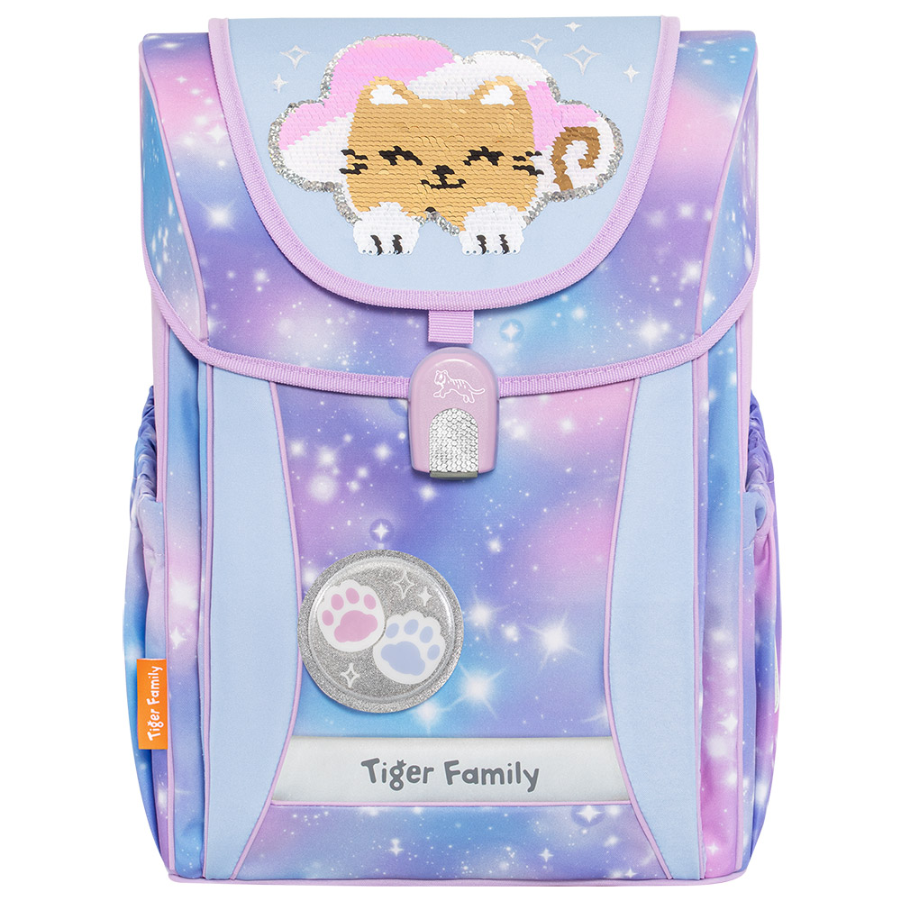 245647-EC Torba prv.anat. TIGER FAMILY Joy Kitty In Clouds [Sequins] P4 Netto