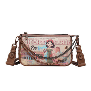 Torba fashion Janet A tour of Rome 25x8x15 cm J-046 P30 Netto