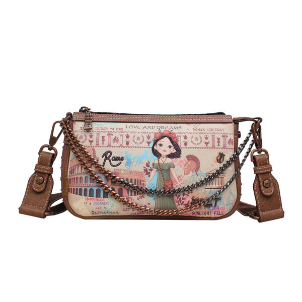 Torba fashion Janet A tour of Rome 25x8x15 cm J-046 P30 Netto