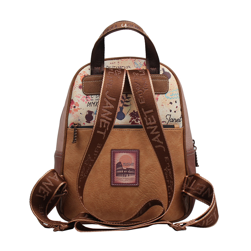 245978-EC Ruksak fashion Janet A tour of Rome 25x12x30 cm J-080B P20